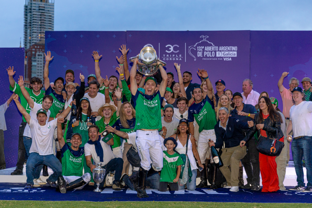 La Natividad La Dolfina 132 Argentine Open Polo Champiosnhip Podium -Triple Crown 2025- Ph: Matias Callejo | Prensa AAP Ladies Polo World